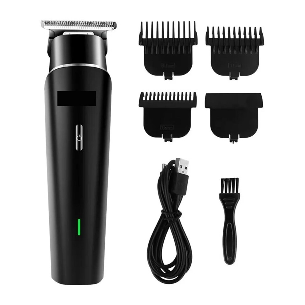 Hair Clippers with LCD Display, Cordless TShaped Beard Trimmer for Men, Long Battery Life