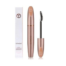 Lengthening Fiber Mascara for Long Lashes with Precision Clump Brush and Buildable Effect