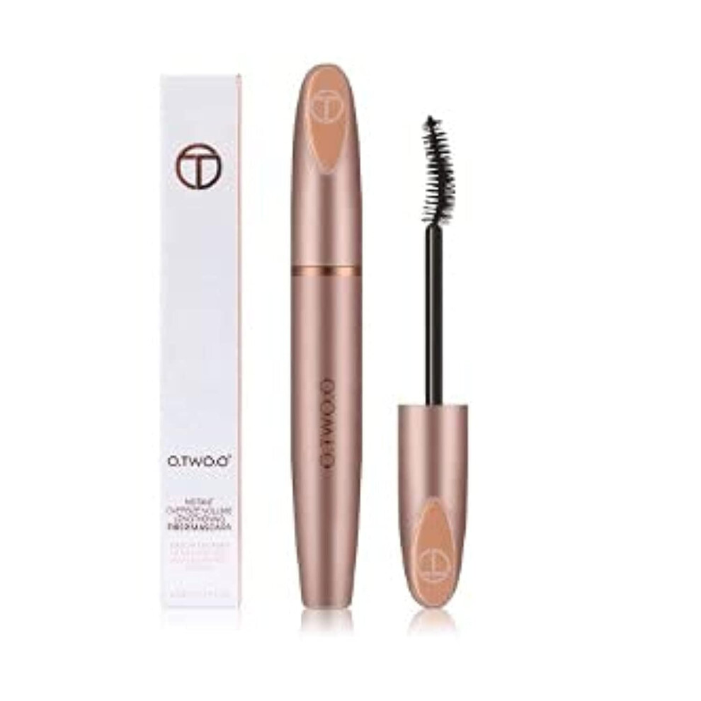Lengthening Fiber Mascara for Long Lashes with Precision Clump Brush and Buildable Effect