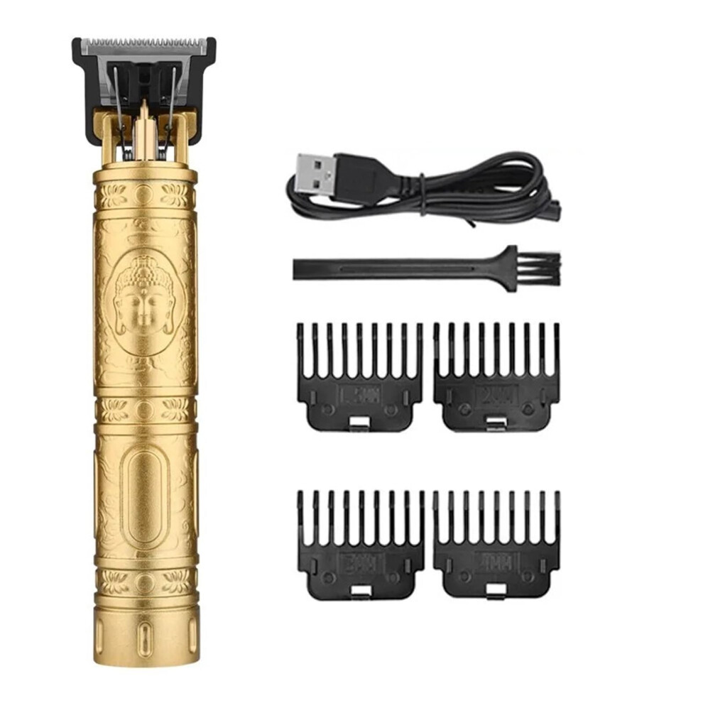 Hair Clipper and Beard Trimmer for Men, USB Rechargeable, Stainless Steel, Precise Rotary Cutting