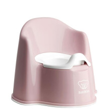 BABYBJÖRN Sillón Pot, rosa pastel/blanco
