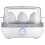 Eierkocher 6 Eier weiß LED & Ton weiß EK3164 1