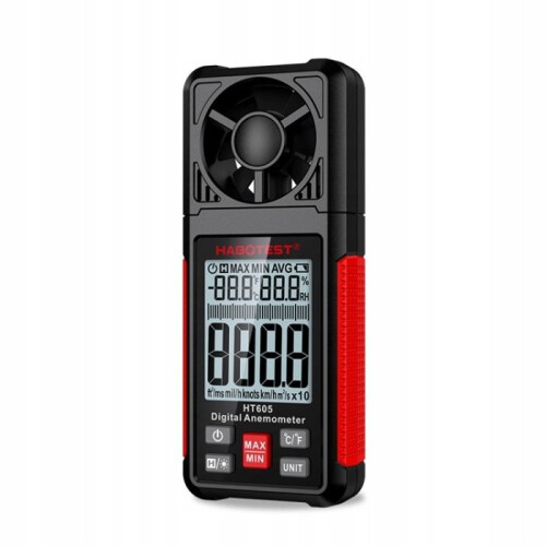 ANEMOMETER ANEMOMETER VINDKRAFTMÅLING VOLUME HASTIGHED OG TEMPERATUR 2