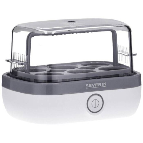 Eierkocher 6 Eier weiß LED & Ton weiß EK3164 2