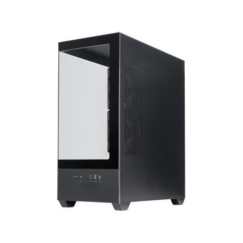 Midi Tower PC Behuizing - CHIEFTEC - GT-01B-OP - Gehard Glas - USB Type-C - Zwart 2