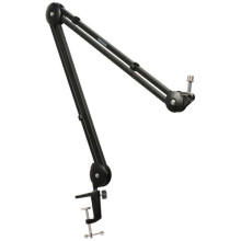 Microfoonstatief - Mozos SB36 - zwart metaal - armen 53+56 cm - automatische vergrendeling