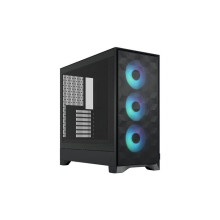 PC-behuizing - FRACTAL DESIGN - FD-C-POA2A-03 - Pop 2 Air TG RGB - ATX-formaat - 3 ventilatoren met profielbladen - Zwart