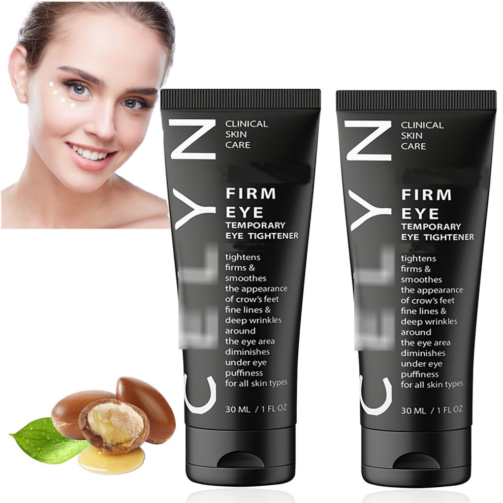 2PCS Firming Eye Cream and Eye Tightener for Eye Bags, Wrinkles and Dark Circles