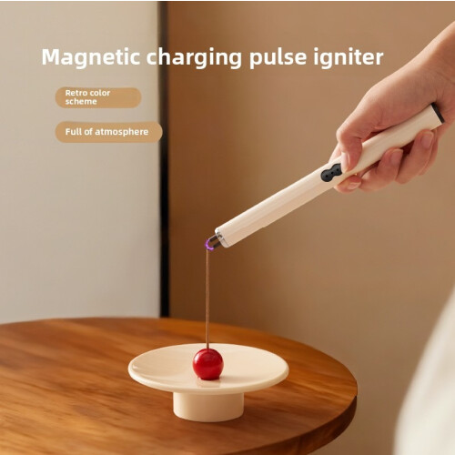 Magnetic Rechargeable Lighter Windproof Candle 2