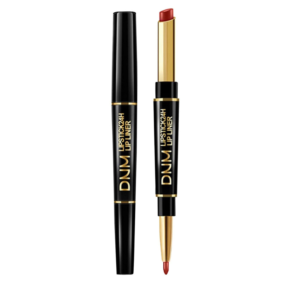 Matte Liquid Lipstick Waterproof Long Lasting with Lip Liner Nude Shade Velvet Finish