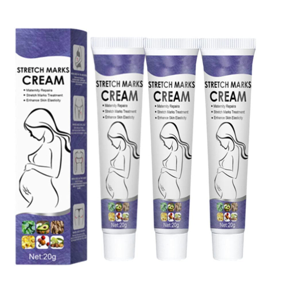 Cream Stretch Mark For Pregnancy And Postpartum Scar Removal, Skin Firming Hydrating 0.76Oz