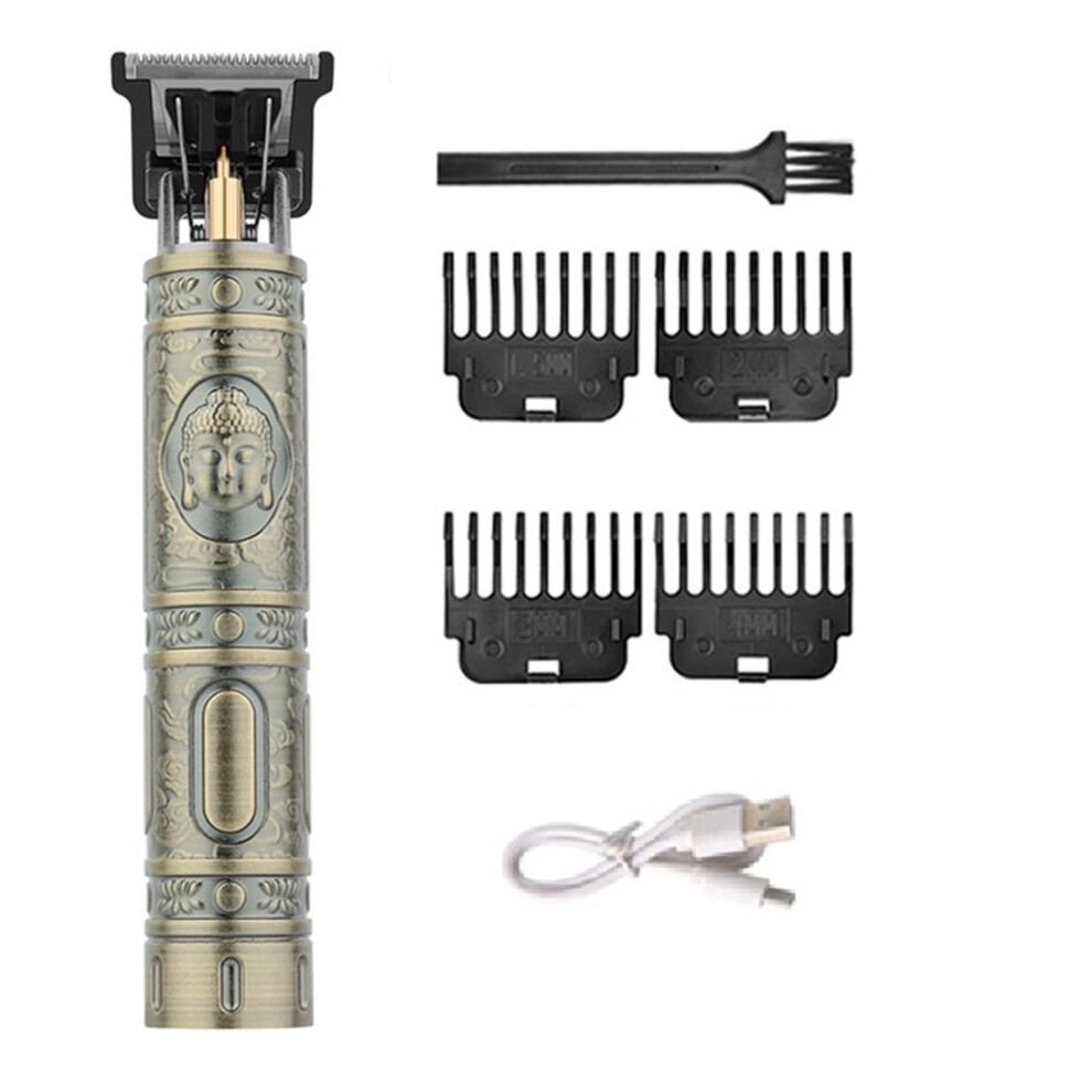 Cordless Professional Hair Clipper and Beard Trimmer for Men with Powerful Rotary Motor