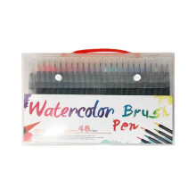 Watercolor Brush Pens and Pencils Set for Artists and Beginners with Precise Color Control