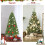 Artificial Christmas Tree, 180cm, PVC, Metal Stand 5