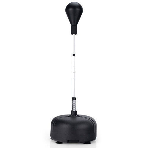 Minge de box cu înălțime reglabilă și suport – neagră, include mănuși 1