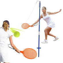 Kannettava säädettävä tetherball-setti mailoilla