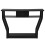Black Console Table with Drawer and Shelf - 120 x 30 x 81 cm 2