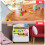 Prateleira para brinquedos infantis com rodinhas, em MDF branco. 5