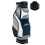 Bolsa de golf con 14 divisores completos, azul marino/gris 2
