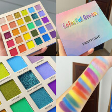 30 Color Eyeshadow Palette Matte Shimmer Glitter,  Pigmented Waterproof Long Wear