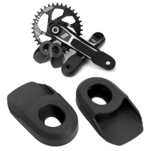 Fahrrad-Kettenschutz Silikon 2er Pack – Wetterfester Hüllenschoner Schwarz