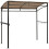 Weatherproof Grill Gazebo, Metal Frame, Shelf & Hooks 2
