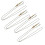 Hybrid Camo Leadcore Carp Fishing Leaders Replaceable 1.2m Set 3