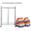 Mobile Storage Cart with 20 Colorful Drawers 5