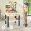 Wooden Kids Workbench with Blackboard & 81 Accessories 1