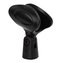 Mikrofonhalter R7 Verstellbarer Plastikclip 5/8 Zoll Schraube für Studio- und Live-Mikrofone