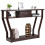 Consolle con cassetto e ripiano, 120x30x81 cm, marrone 1