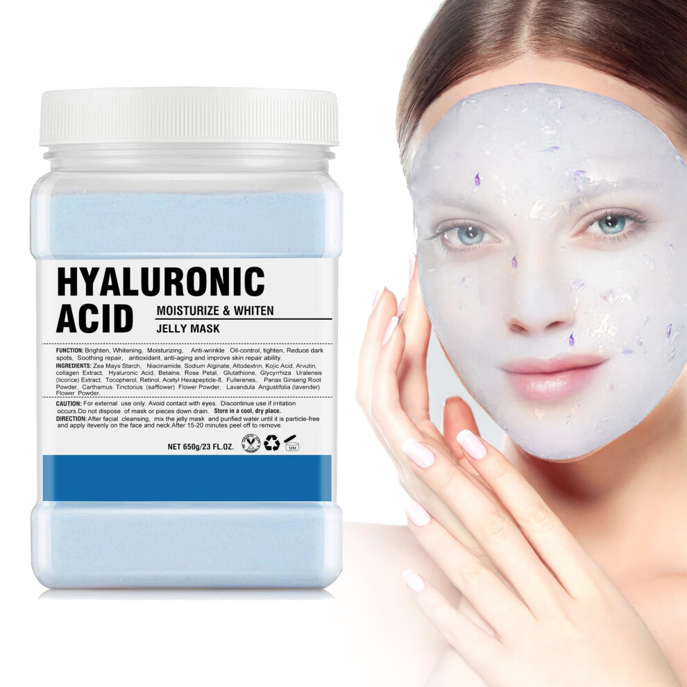 Jelly Face Mask Powder for Skin Care with Deep Hydration Brightening and Soothing Formula
