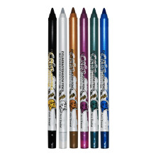Gel Eyeliner Pencil Set 6 Colors Waterproof Smudgeproof Longlasting Multi Use for Eyes Lips Brows