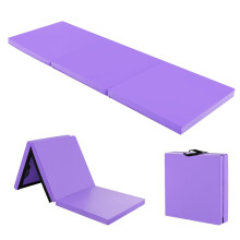 Saltea de exerciții pliabilă, portabilă cu mânere, 180x60 cm