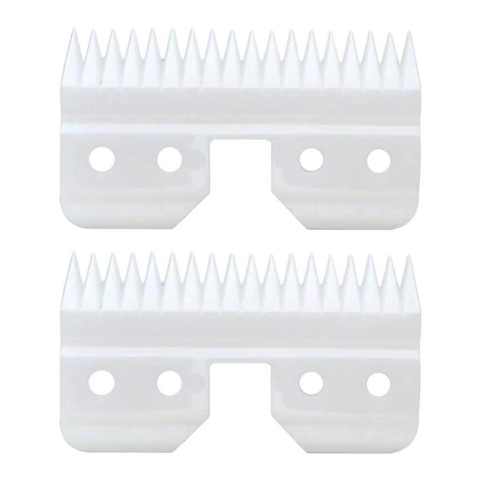 Ceramic Clipper Blade Replacement for Andis Oster Wahl AG A5 â Longer Edge Life, Cooler Operation