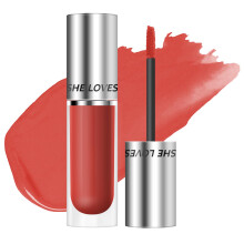 Matte Liquid Lipstick Waterproof Long Wear Nontransfer Velvet Red  Pigment Shade #09