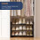 Expandable Shoe Rack,3 Levels,Space-Saving Narrow Adjustable Shoe Rack 5