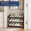 Expandable Shoe Rack,3 Levels,Space-Saving Narrow Adjustable Shoe Rack 6