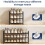 Expandable Shoe Rack,3 Levels,Space-Saving Narrow Adjustable Shoe Rack 9