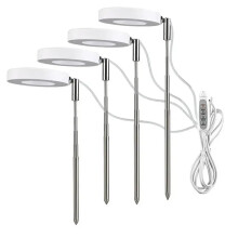 LED Grow Light Full Spectrum with Timer, Height Adjustable Lamp for Indoor Plants Flowers Vegetables