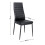 Living And Home (Black, 2pcs) Modern Faux Leather Armless High Back Dining Chairs 6