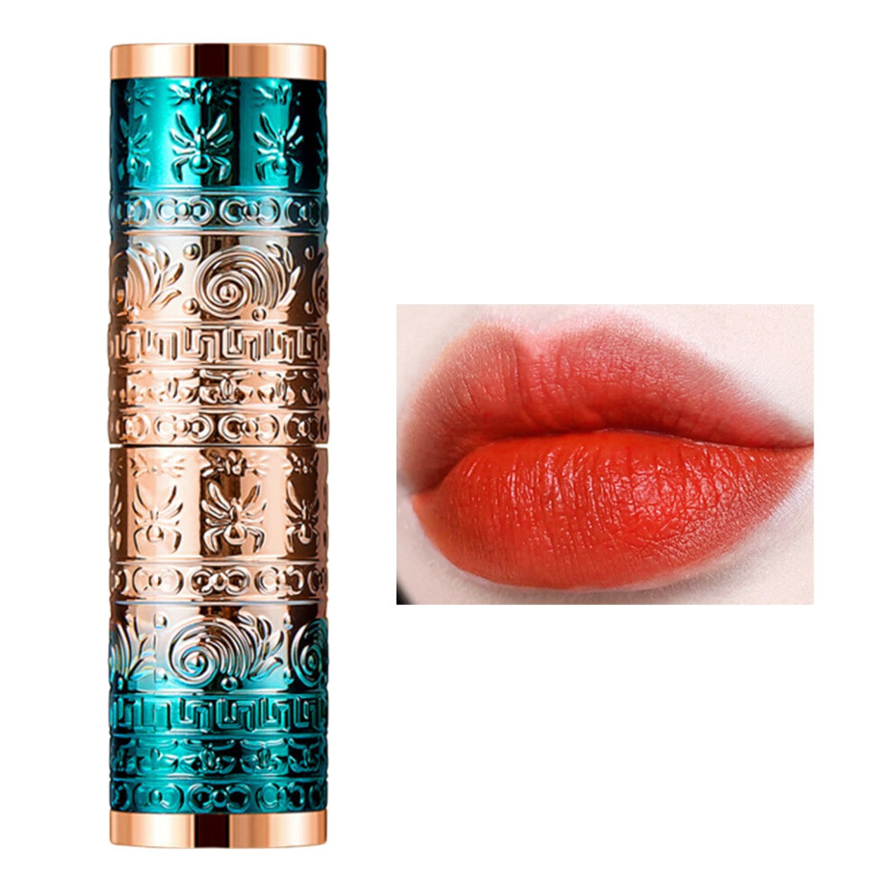 Cream Matte Lipstick With Velvety Finish, Longlasting Nonsticky Pigmented Nude Lipstick For Women