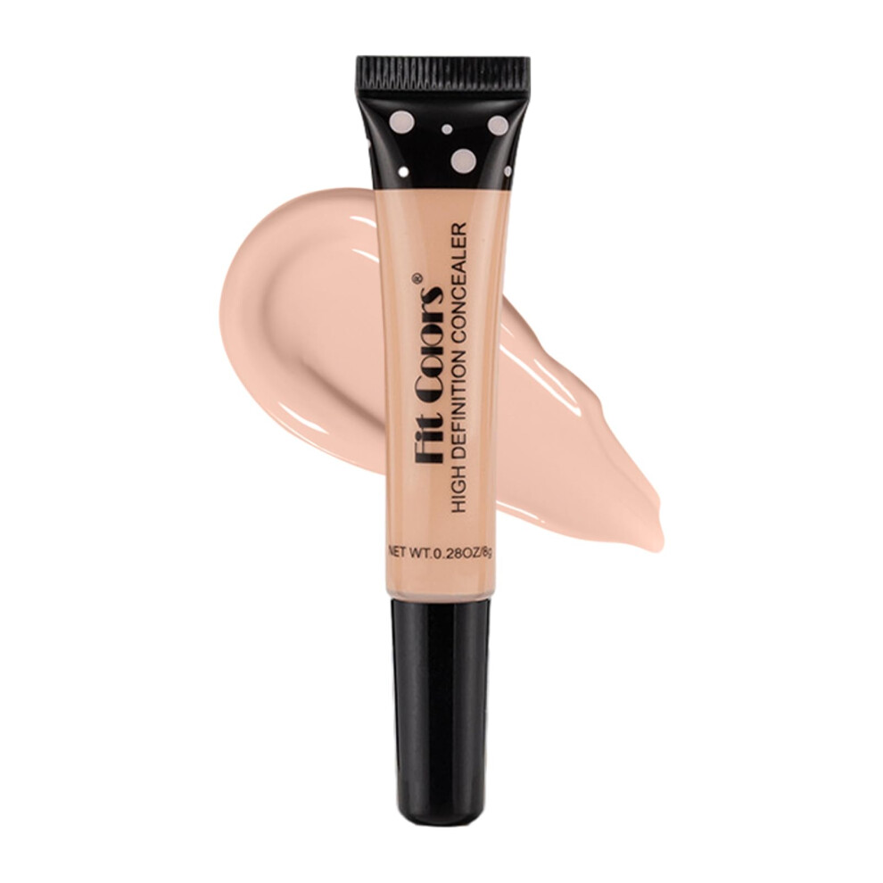 Dark Waterproof Concealer For Circles, Longlasting Full Coverage Hydrating Under Eye Corrector