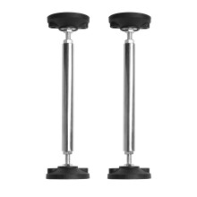 2Pcs Telescopic Support Rods, Heavy Duty Stainless Steel Adjustable Cabinet Pole, 300kg Load Capacity