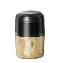 Eco Friendly Bamboo Cased Electric Shaver 3D Floating Blades For Precise Shaving LongLasting Battery Life Wood Grain Color