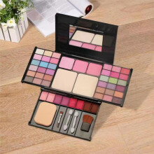 114 Color Eyeshadow and Lip Palette Set, Pigment AllInOne Makeup Kit with Mirror and Tools