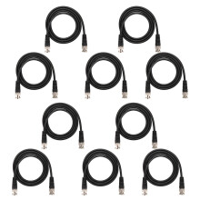 Premium Coax Cable for RF and A/V Integration, High Grade Material Firm Connected BNC Extension, Superior Transmission Performance for Spectrum