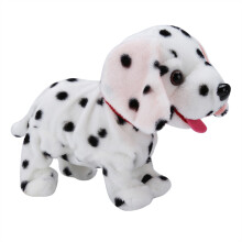 Timeless Companions Plush Toy Animal, Soft and Cuddly Eco-Friendly Kids Friend with Realistic Dalmatian Puppy Design Surface Washable Construction
