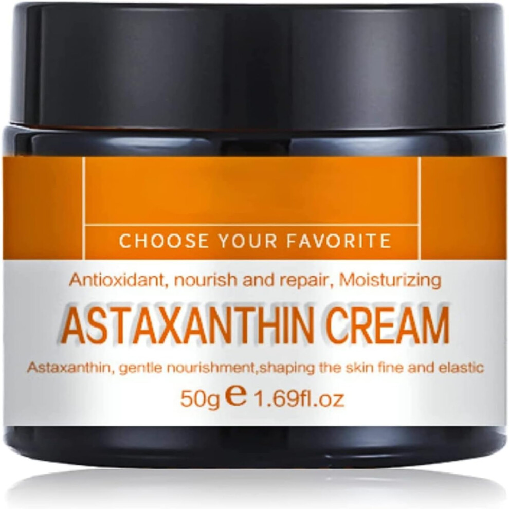 Cream Astaxanthin Face Anti Aging Moisturizing With Collagen And Hyaluronic Acid 50G