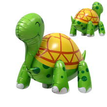 Sea Turtle Balloon 4D Walking Foil Turtle Balloon Smiling Sea Turtle Balloon for Zoo Theme Birthday and Baby Shower
